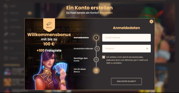 registration National Casino
