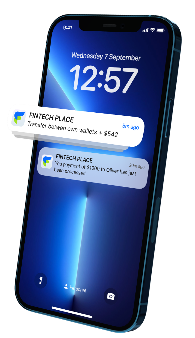 Iphone push notification